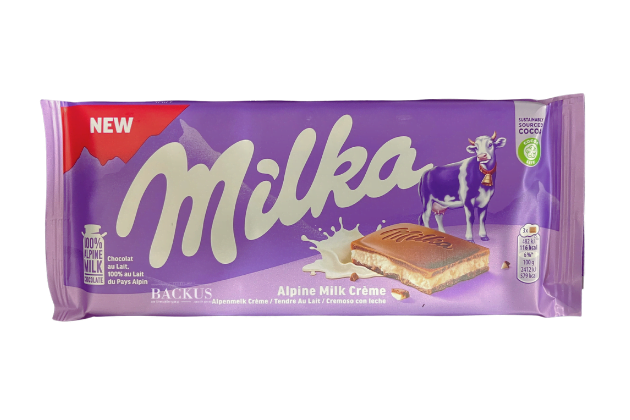 Milka Alpine Milk Creme