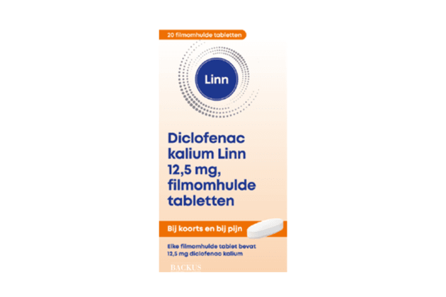 Linn Diclofenac Kalium 12,5mg