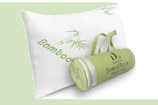 Bamboe Memoryfaom kussen